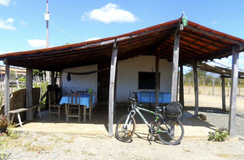 Roadside cafe in Sertao.