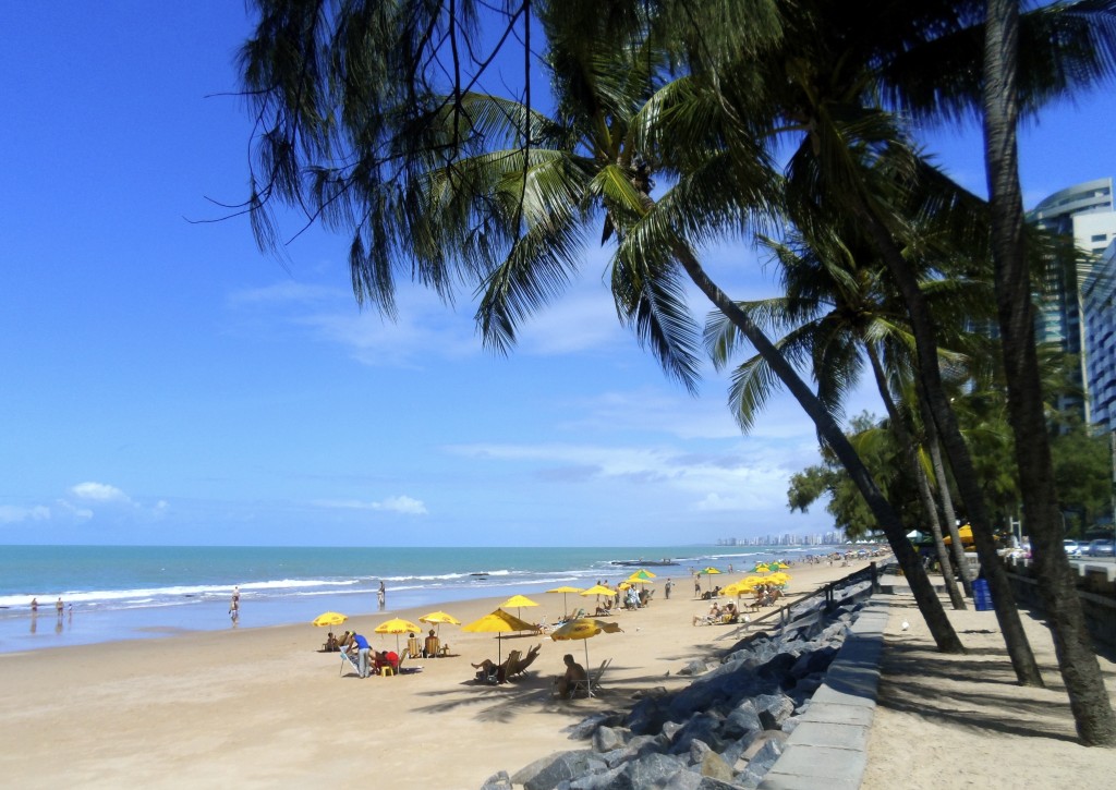 Boa Viagem beach in Recife.