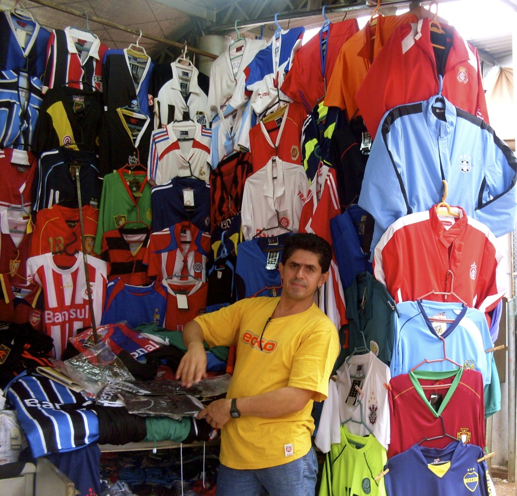 Went to Paraguay to buy a football shirt.
