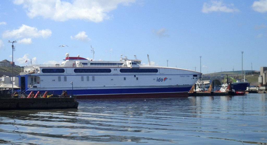 The ferry from Istanbul to Bandirma.