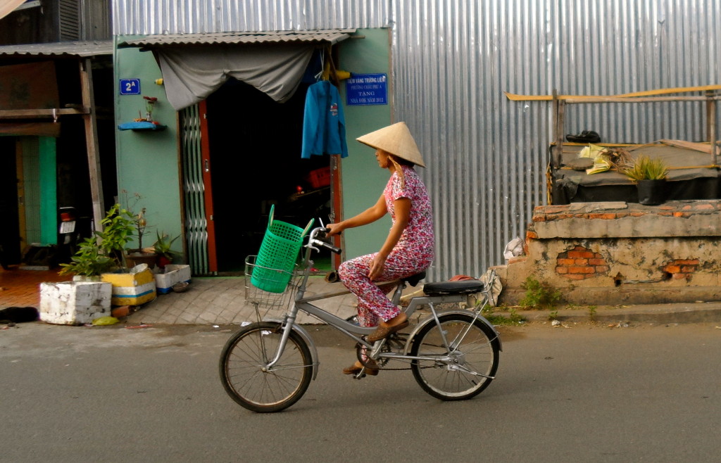 Cycling Vietnam.