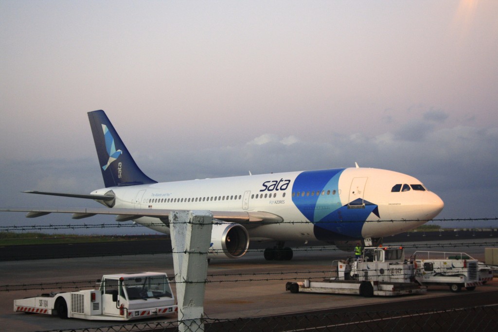 Flying to the Azores with SATA Airlines.