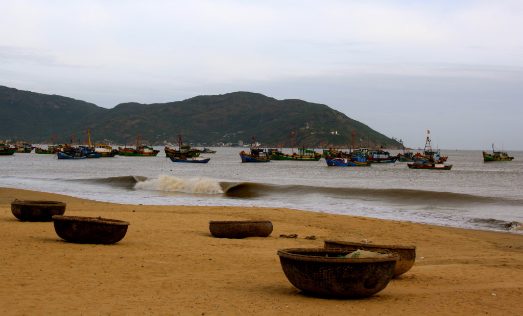 Vietnamese coastline.