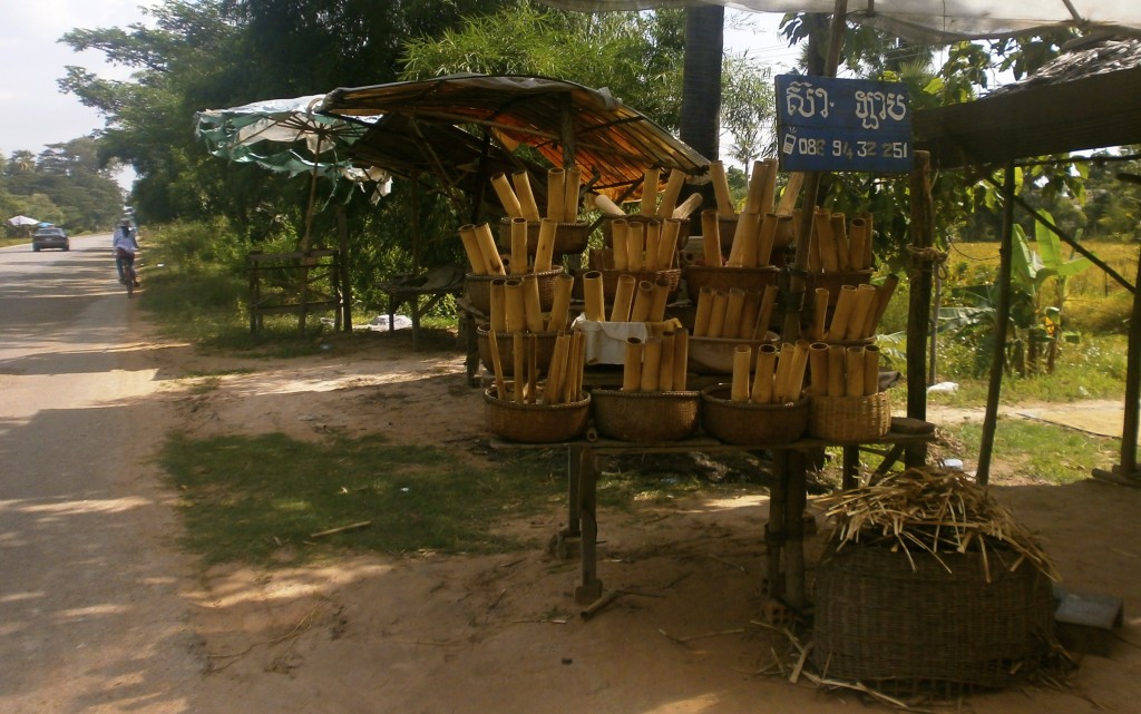 Cambodian roadside shop.
