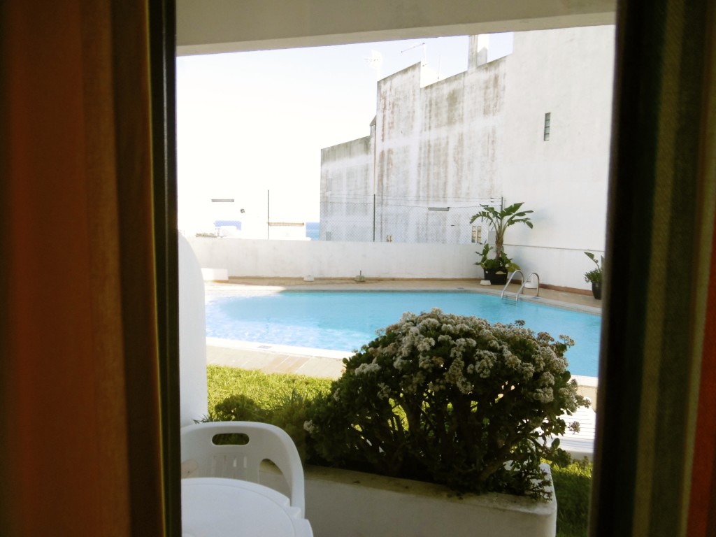 Looking out of my window at Apartamentos Rainha D. Leonor