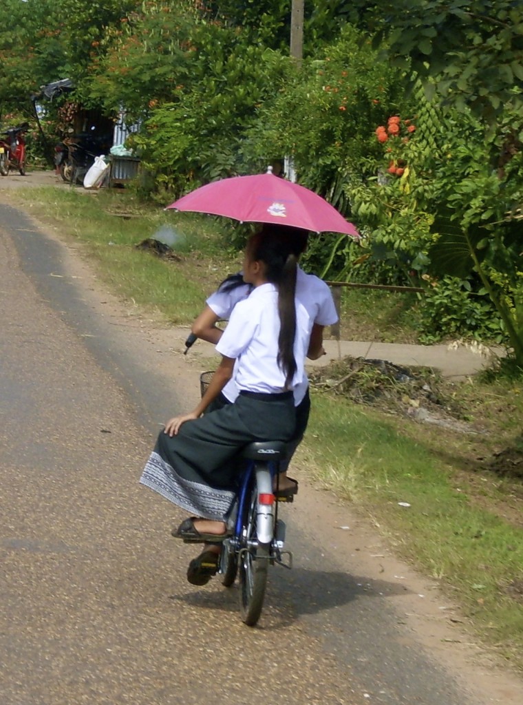 Laos has bicycle culture too.