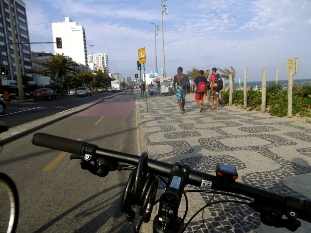 Happy cycling around Rio de Janeiro.