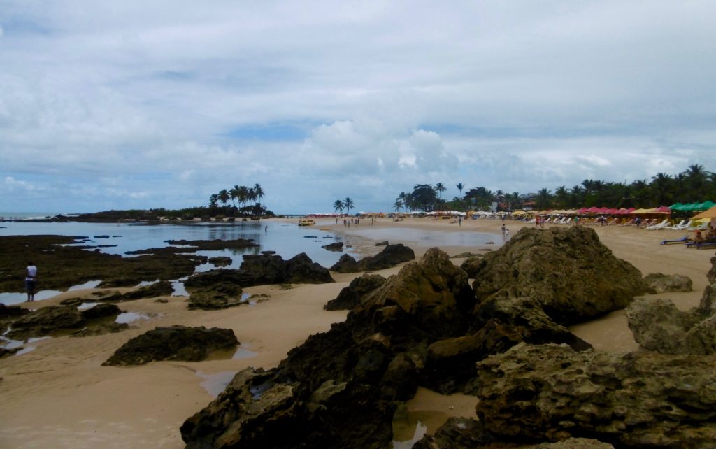 Low tide at Segunda Praia.
