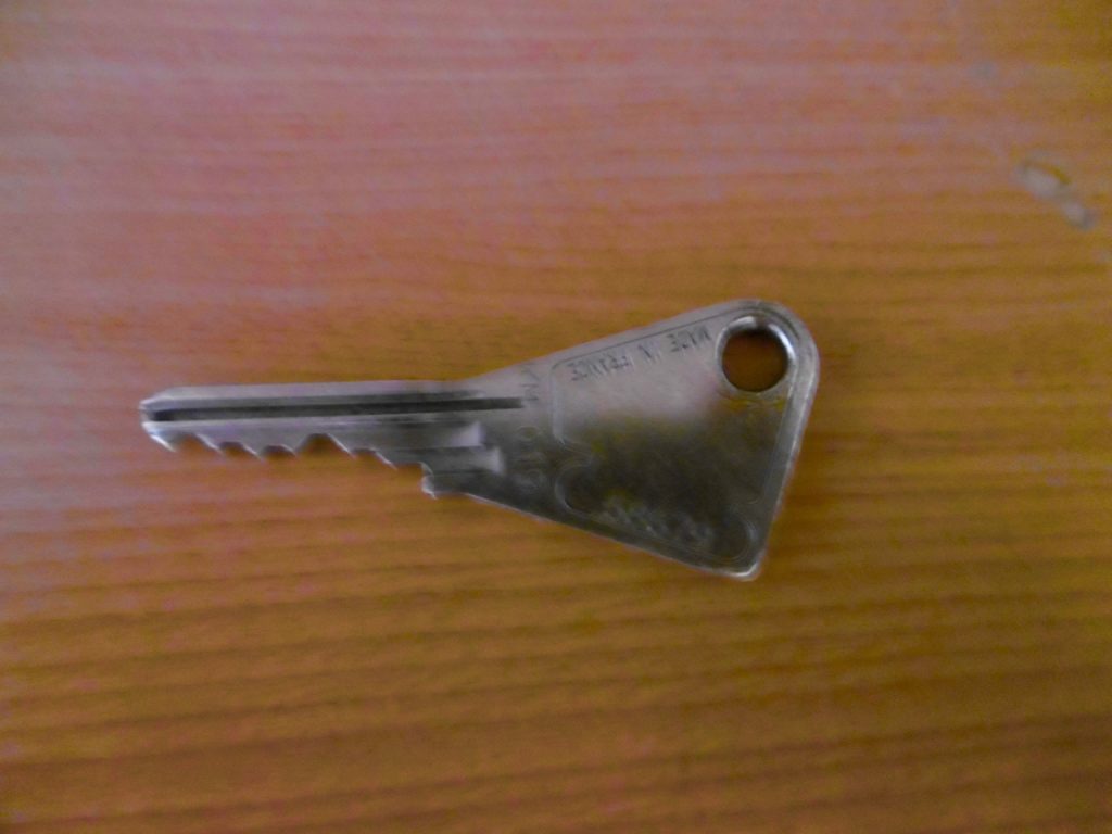 A key like this can be copied in 5 minutes.