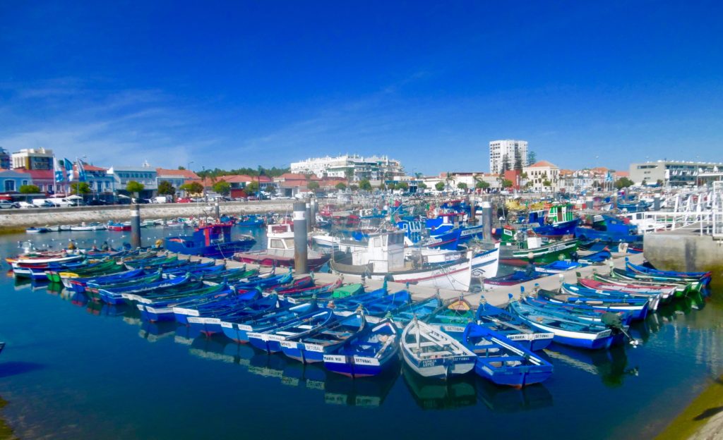 The harbour in Setubal.