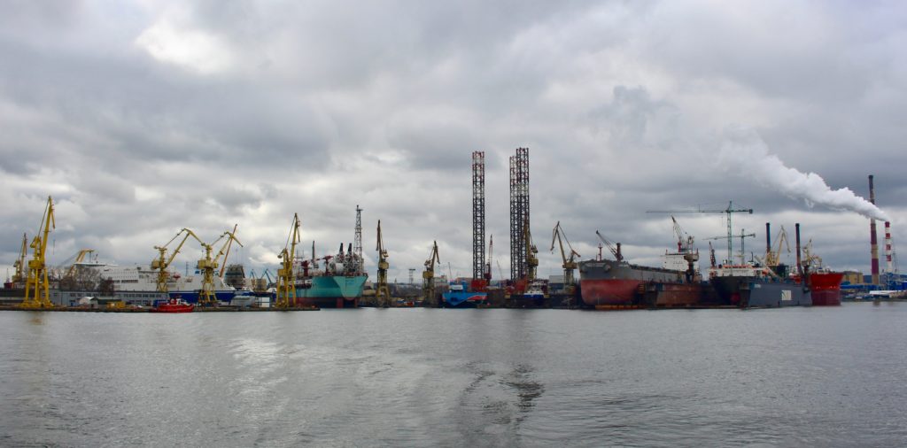 Gdansk shipyard.