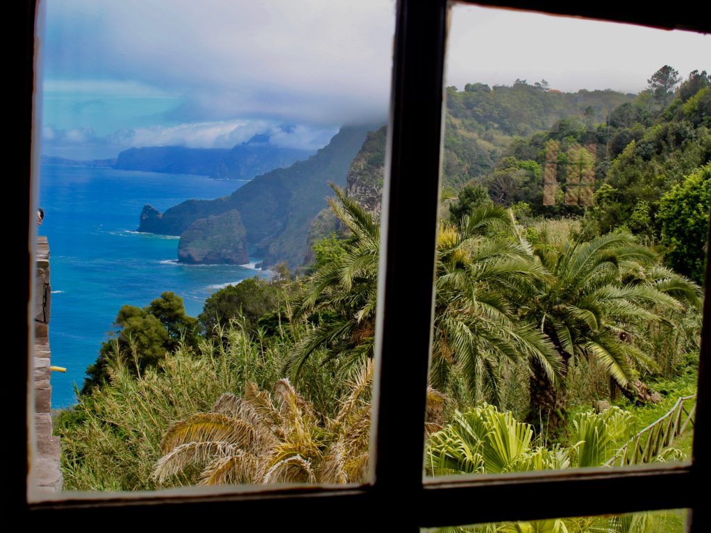 The north coast of Madeira.