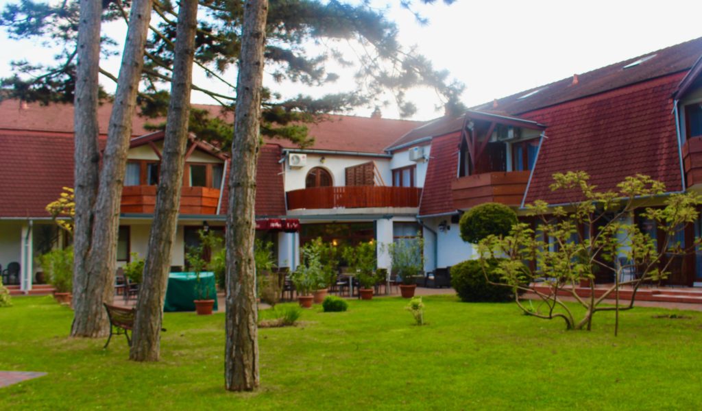 Hotel Kentaur at Lake Balaton.