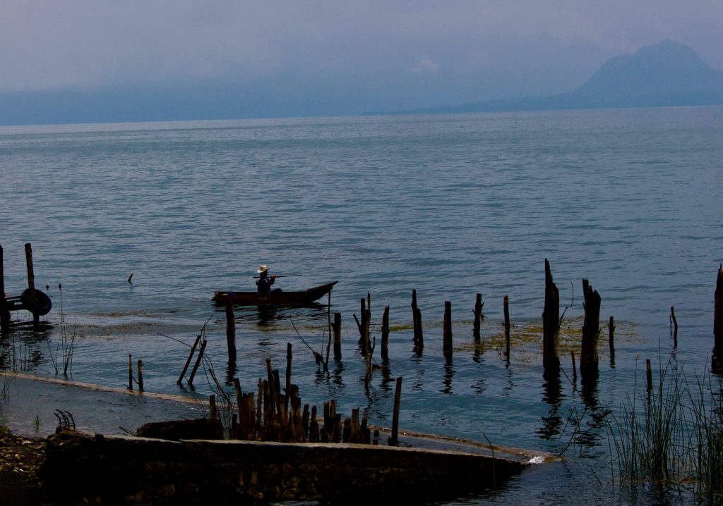 Local life at Lake Atitlan.