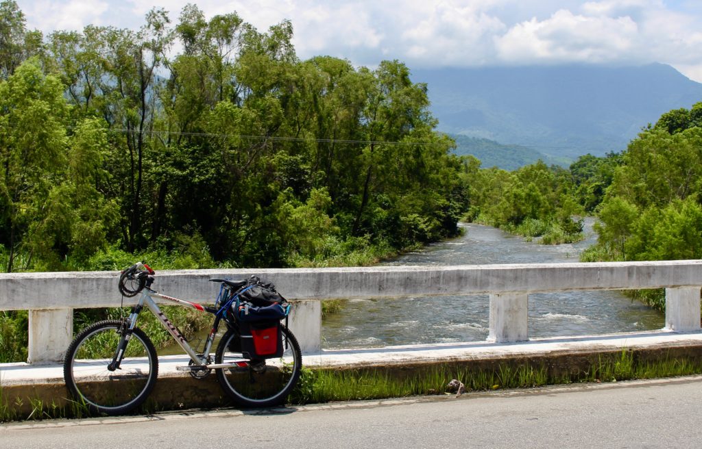 Cycling in Chiapas.