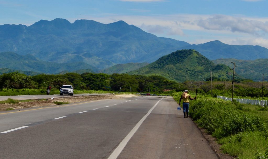 Nice roads for cycling in coastal Chiapas.