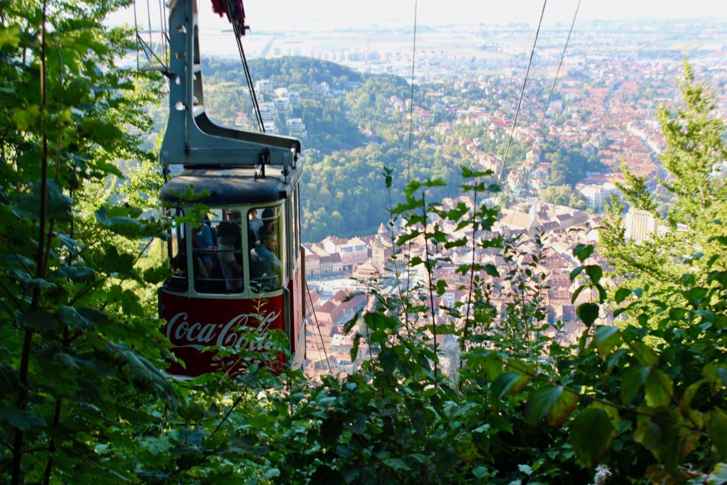 There is a cable car too, if you don't like to walk up the mountain.