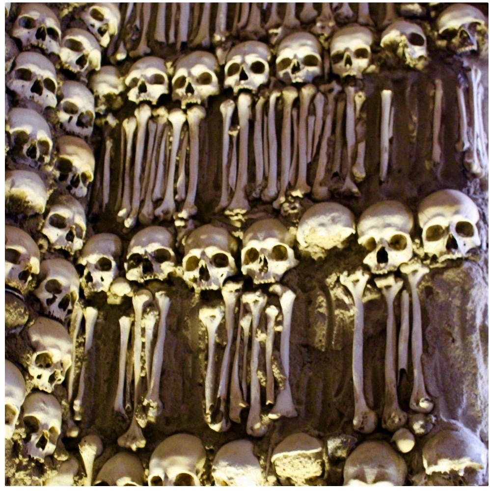 The bone chapel in Evora.