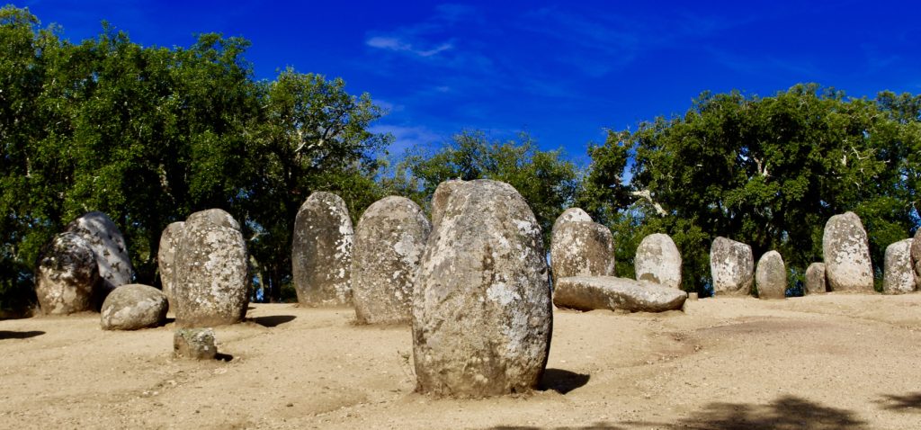 Almendres Cromlech is Portugal's Stonehenge.