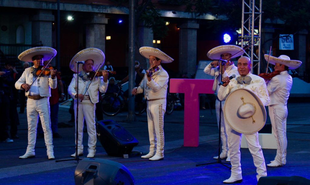 Mariachi concert on Plaza Garibaldi.