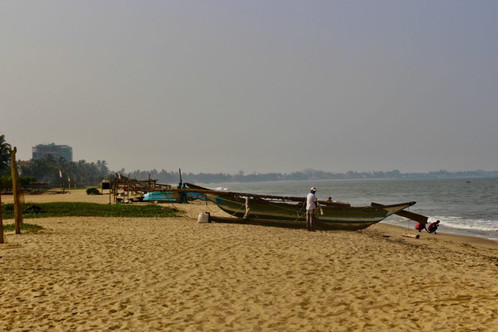 The beach at Negombo.