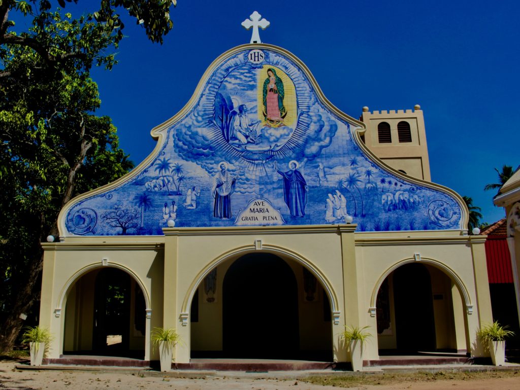 The Francisco Xavier church in Negombo.