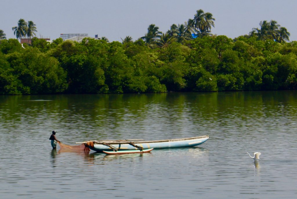 Sri Lankan fisherman.