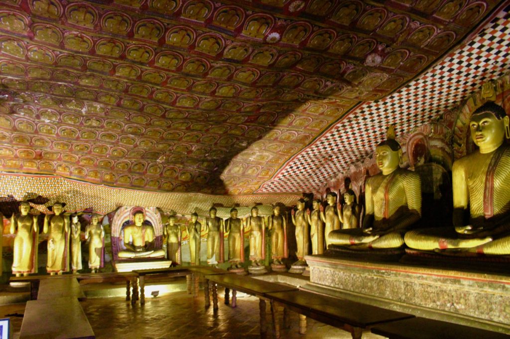 No selfies at the Dambulla cave temple please.