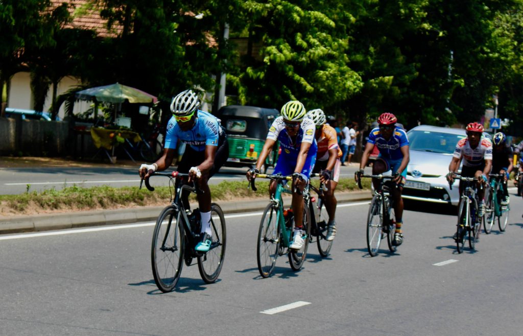 there are quite a few bicycle races in Sri Lanka