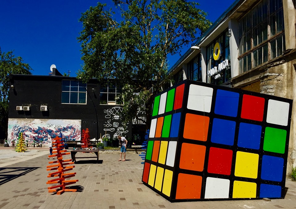 Rubik Cube in Tallinn.