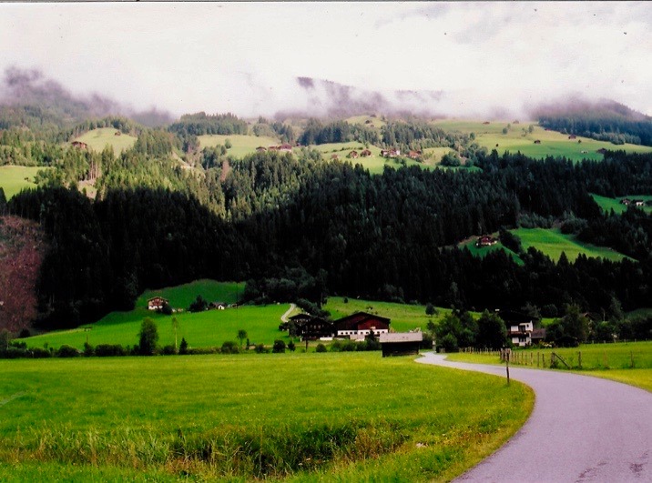 Bike path Austria.