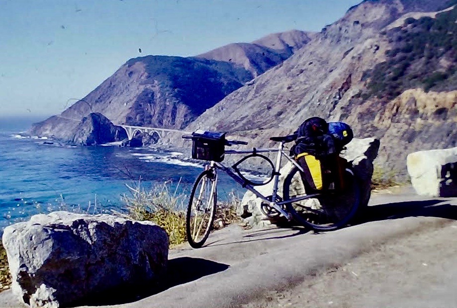 Cycling California coast