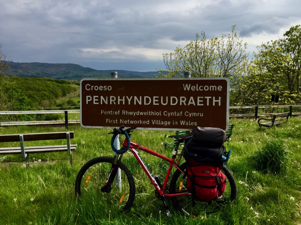 Cycling north Wales