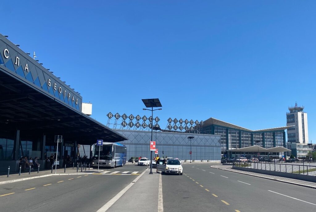 Belgrade Airport.