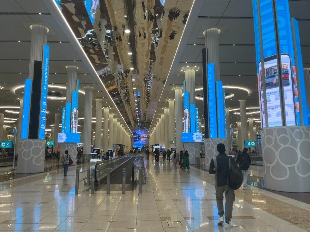 Dubai Airport.