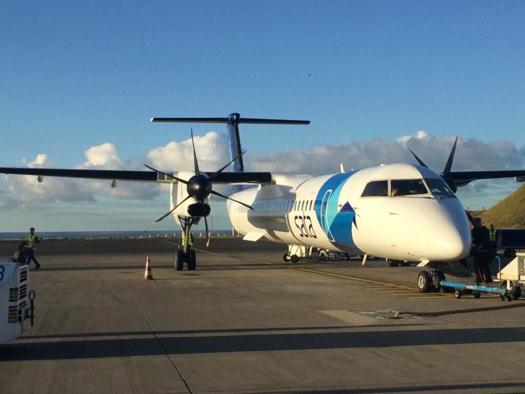 Ponta Delgada Airport.